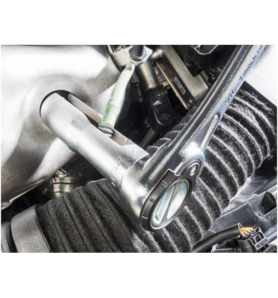 Hazet Lambda-Sonden Einsatz, Vierkant Hohl 12,5 Mm (1/2"), Außen-Sechskant Profil, 22 Mm, Ø 36 Mm, Ø 36 Mm – Bild 6