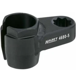 Hazet Lambda-Sonden Einsatz, Doppel-Vierkant Hohl 12,5 Mm (1/2"), Außen-Sechskant Profil, 22 Mm