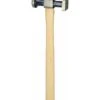 KS Tools Karosserie-Standard-Hammer, Rund/eckig, 325 Mm