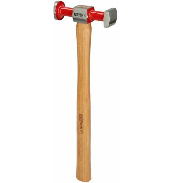 KS Tools Karosserie-Wölbungshammer, Rund/eckig, 325 Mm – Bild 2