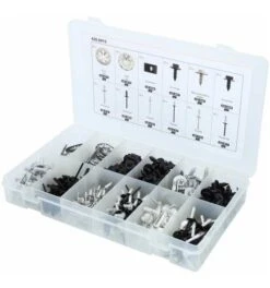 KS Tools Befestigungs-Clip-Satz - Schnellverschluss, 400-tlg.