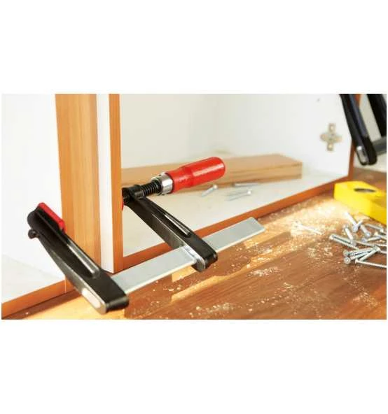 BESSEY Temperguss-Schraubzwinge TGRC 800/120 Mit Holzgriff – Bild 2
