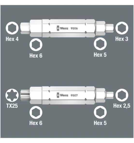 Wera Bicycle Set 15, 5-tlg. – Bild 6