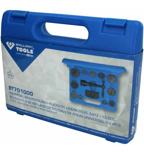 Brilliant Tools Universal-Bremskolben-Rückstellwerkzeug-Satz, 13-tlg. – Bild 6