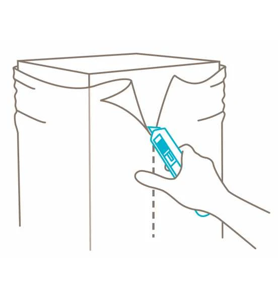 Martor MDP-Messer SECUNORM PROFI25 MDP Mit Trapezklinge 160099, 1 Stk. – Bild 12