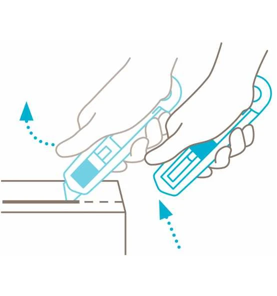 Martor MDP-Messer SECUNORM PROFI25 MDP Mit Trapezklinge 160099, 1 Stk. – Bild 10