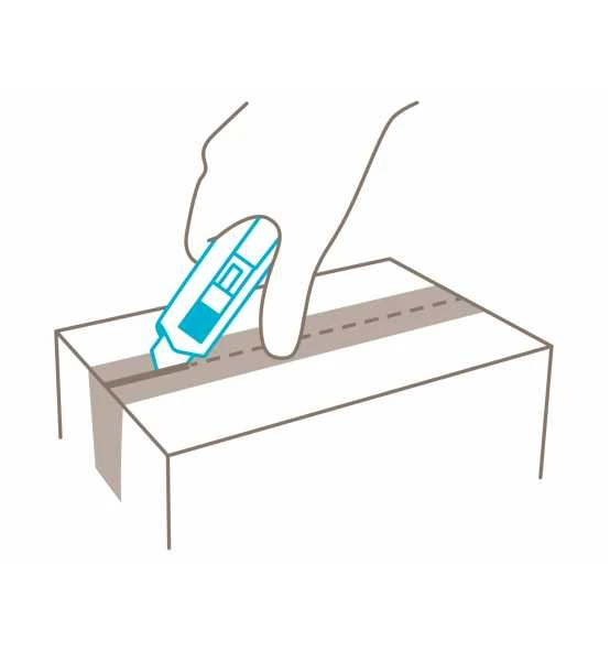 Martor MDP-Messer SECUNORM PROFI25 MDP Mit Trapezklinge 160099, 1 Stk. – Bild 13