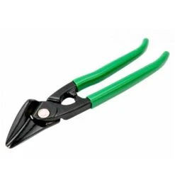 Bahco Abgesetzte Blechschere Für Gerade Schnitte, Rechtsseitige Lochschnitte Und Durchlaufschnitte, Für Mittelhartes Bis Hartes Material, 280 mm