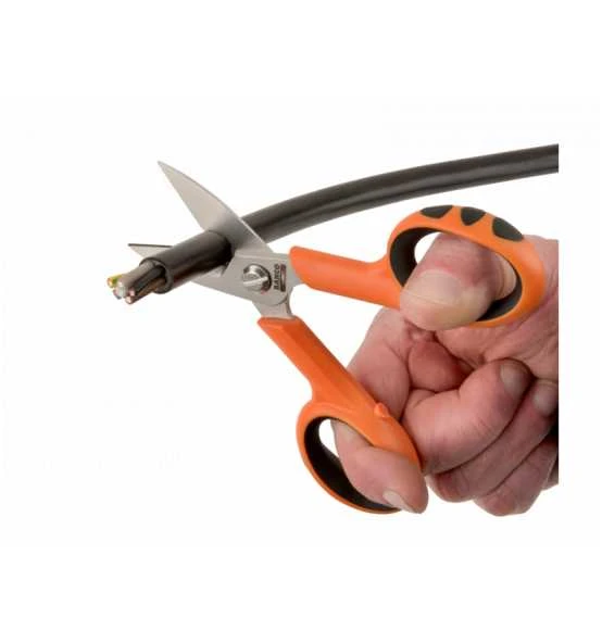 Bahco Hoch Belastbare Elektrikerschere Mit Aussparung, 43 mm – Bild 2