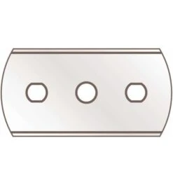 Martor Industrieklinge Nr. 83615, 0,15 Mm, Rostfrei, Schneiden TiN-beschichtet, 1 VE = 500 Einzeln Im Papier