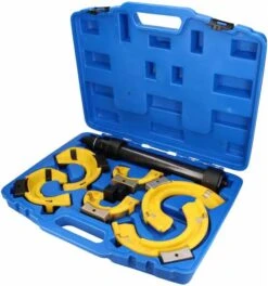 Brilliant Tools Federspanner-Satz, 15-tlg., Mit Kunststoff-Schutzeinlagen