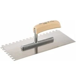 Fortis Glättekelle 280x130 Mm Gezahnt 8x8 Mm