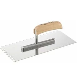 Fortis Glättekelle 280x130 Mm Gezahnt 8x8 Mm Rostfrei