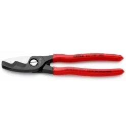 Knipex Kabelschere Mit Doppelschneide Mit Kunststoff überzogen Brüniert 200 Mm