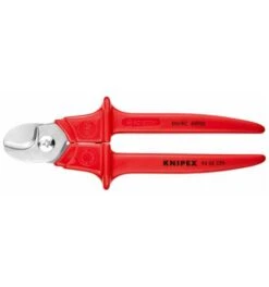 Knipex Kabelschere Griffe Mit Kunststoff Umspritzt Isoliert, Mit Kunststoff Umspritzt, VDE-geprüft 230 Mm
