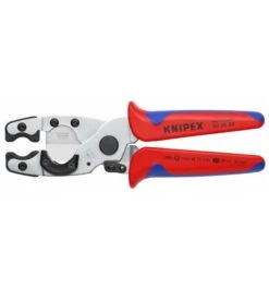 Knipex Rohrschneider Für Verbund- Und Schutzrohre, Mit Mehrkomponenten-Hüllen, Verzinkt 210 Mm
