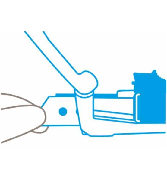 Martor SECUPRO MAXISAFE Mit Dreiseitigem Schieber Und Trapezklinge Nr. 60099, Abgerundete Spitzen – Bild 12