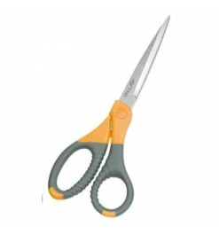 WEDO Schere Titan 9858 21,5cm Edelstahl Grau/gelb