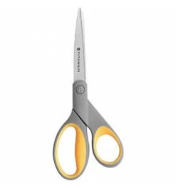 ACME Westcott Schere Titanium Super E-30481 00 21cm Grau/gelb