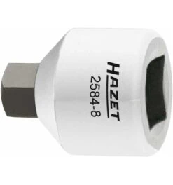 Hazet Bremssattel Schraubendreher-Steckschlüsseleinsatz, Vierkant Hohl 10 Mm (3/8"), Innen-Sechskant Profil, 8 Mm