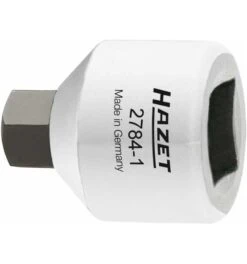 Hazet Bremssattel Schraubendreher-Steckschlüsseleinsatz, Vierkant Hohl 10 Mm (3/8"), Innen-Sechskant Profil, 7 Mm