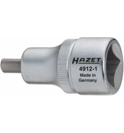 Hazet Radlagergehäuse-Spreizer, Vierkant Hohl 12,5 Mm (1/2"), Zapfenprofil Massiv, Für Zapfenprofil 5,5 x 8 Mm