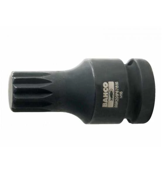 Bahco 1/2" XZN Kraft-Steckschlüssel, M18, Länge 78 Mm – Bild 2