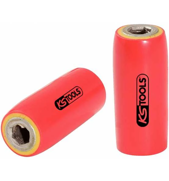 KS Tools 1/4" Bithalter Mit Schutzisolierung, 40 Mm