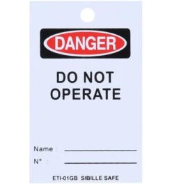 KS Tools Lockout-Anhänger