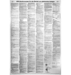 KS Tools Schild VDE-Bestimmungen