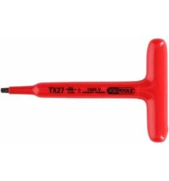 KS Tools T-Griff-Torx-Stiftschlüssel Mit Schutzisolierung, T30, 160 Mm