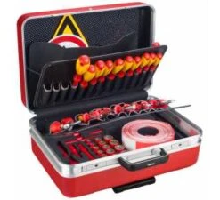 Hazet Werkzeug Satz Für Hybrid- Und Elektrofahrzeuge, Vierkant Hohl 10 Mm (3/8"), Schlitz Profil, Kreuzschlitz Profil PH, Innen TORX Profil, Anzahl We